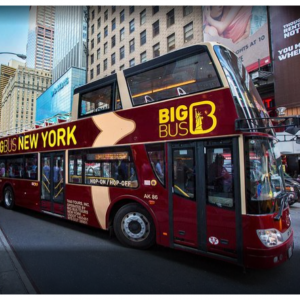 Big Bus New York Hop-On Hop-Off Open Top Tour from $54/adult @TripAdvisor 