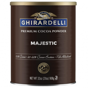 Ghirardelli Majestic Dutch Processed Cocoa Powder, 2 lb @ Amazon