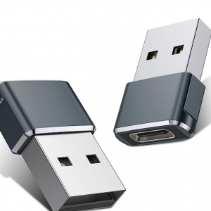 Amazon.com - Basesailor USB 转 USB C 适配器 6.2折
