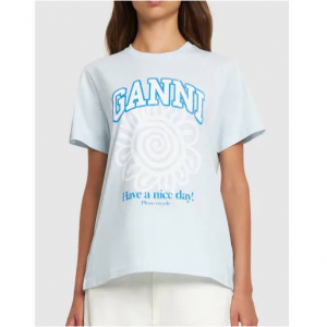 GANNI Flower 女士T恤