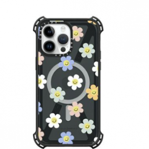 iPhone 14 Pro Max 手機殼：快樂雛菊圖案