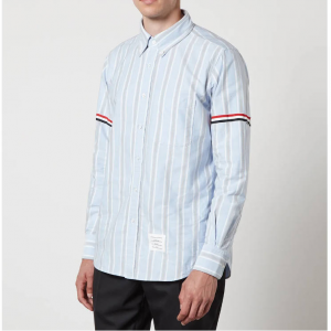Thom Browne Straight Fit Striped Oxford 男士衬衫