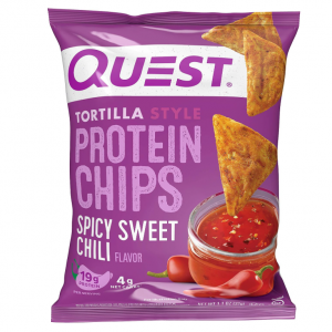 Quest Nutrition Tortilla Chip Spicy Sweet Chili, 1.1 Ounce (Pack of 12) @ Amazon