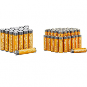 Amazon Basics AA、AAA堿性電池 48顆 @ Amazon