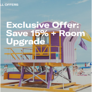 Loews Miami beach hotels - Save 15% + Room Upgrade @Loews Hotels & Resort 