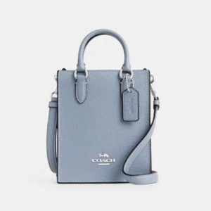 Coach Outlet官网 Coach North South 迷你托特包3.7折热卖 多色可选	