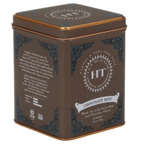 Harney and Sons Chocolate Mint, Flavored Black Tea - 20 Sachets per Tin @ Amazon