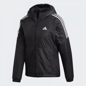 adidas Essentials 保暖连帽夹克，男女款都有 @ adidas