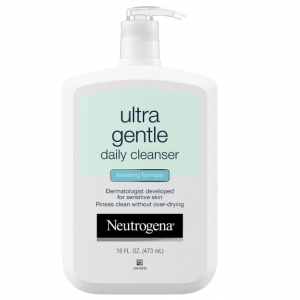 Neutrogena Ultra Gentle Hydrating Daily Facial Cleanser for Sensitive Skin 16 Fl Oz @ Amazon 