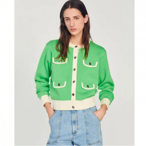 Sandro Paris Two-tone 开衫