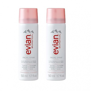 $13.60 (Was $17) For Evian Facial Spray, 1.7 oz. Travel Duo @ Amazon