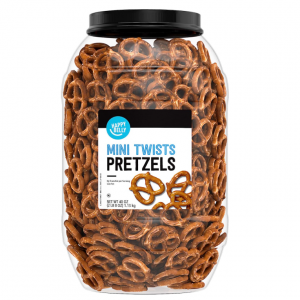 Happy Belly Mini Twist Pretzels, 40oz @ Amazon