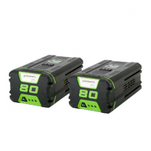 Greenworks 80V 4.0 Ah Lithium Ion Battery, 2-pack @ Costco
