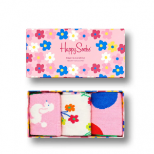 3-Pack Kids Flower Socks 袜子三件套