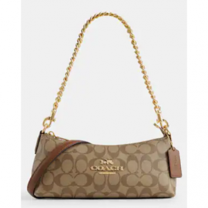 シャーロット ショルダー バッグ・シグネチャー キャンバス