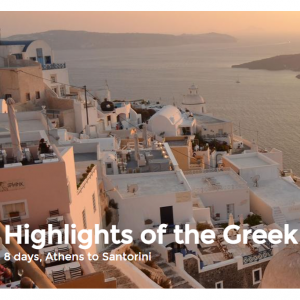 8 day tour - Highlights of the Greek Islands from $1799 @G Adventures