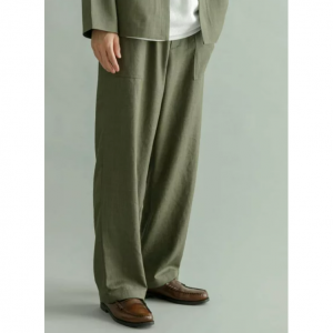 『セットアップ対応』小松マテーレリネンライクベイカーパンツ