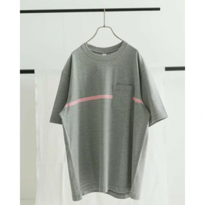 『別注』mocT*URBAN RESEARCH パネルボーダーポケットTシャツ