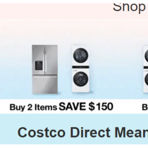 Buy 3 items & save $300, buy 4 items & save $400, buy 5+ & save $500 @Costco