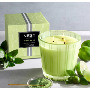 青檸皮和抹茶 3芯蠟燭