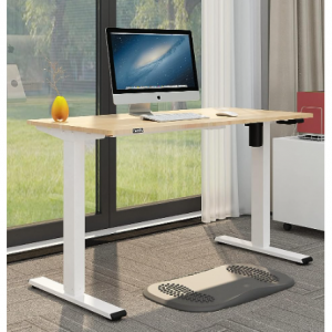 Comfty Home/Office Height Adjustable Table, 28.7” to 48.4”, Beige @ Amazon