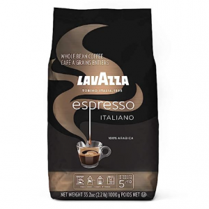 Lavazza Espresso Italiano Whole Bean Coffee Blend, Medium Roast, 2.2 Pound Bag @ Amazon