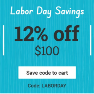 Up to 15% Off Labor Day Sale @ Vitacost