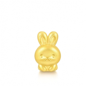 Chow Sang Sang Charme Fate & Myth' 999 Gold Rabbit Charm