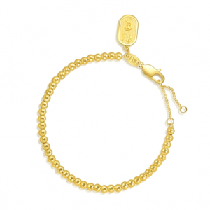 Chow Sang Sang Cultural Blessings 'Daily Bliss' 999.9 Gold Bracelet