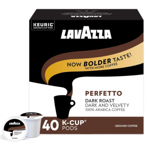 Lavazza Perfetto Single-Serve Coffee K-Cups for Keurig Brewer (Pack of 40) @ Amazon