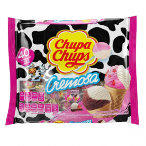 Chupa Chups Pops Cremosa Ice Cream Flavor 40 Count @ Amazon