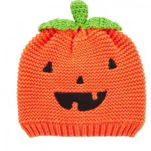 Carter's 婴儿万圣节南瓜针织帽