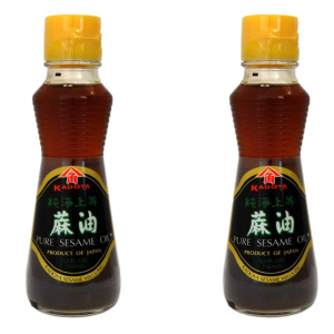 Kadoya 100%純芝麻油 5.5oz 兩瓶 @ Amazon