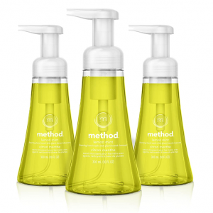 Method Foaming Hand Soap, Lemon Mint, 10 fl oz (Pack of 3) @ Amazon