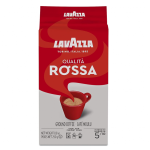 Lavazza Qualita Rossa Ground Coffee Blend Bag, Medium Roast, 8.8 Ounce @ Amazon