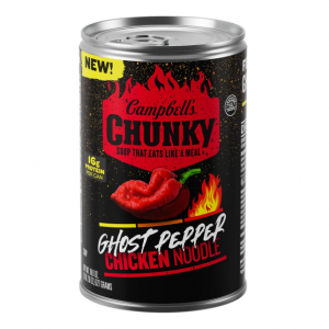 Campbell’s Chunky Soup, Ghost Pepper Chicken Noodle Soup, 18.6 oz Can @ Amazon