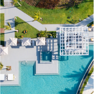 Garza Blanca Cancun - 5 sparkling pools with lounging areas