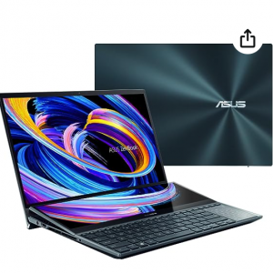 Amazon.com - ASUS ZenBook Pro Duo 15 4K筆記本(i7-12700H, 3070Ti, 16GB, 1TB) ，7.2折