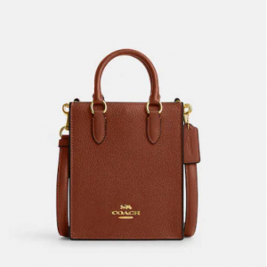 63% Off Coach North South Mini Tote @ Coach Outlet 