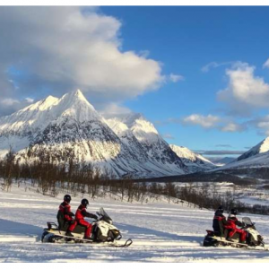 From Tromsø: Snowmobile Safari in the Lyngen Alps from $206.79 @GetYourGuide