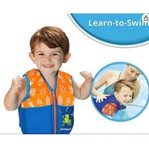 SwimSchool Kids Swim Trainer Vests for Toddlers Ages 2-6 @ Amazon