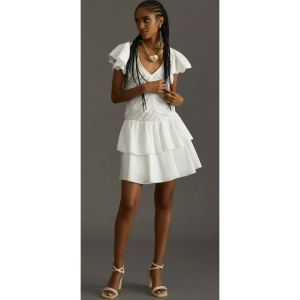 Love The Label Ruffled Mini Dress