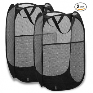 Simplized Foldable Popup Laundry Hamper with Carry Handles, 2 Pack @ Amazon
