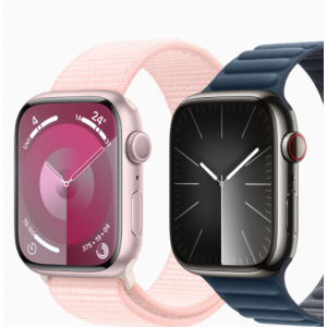 Apple 中国 - 新品：Apple Watch 9 铝金属系列，售价￥2999起 ，Apple Watch 9 不锈钢系列，售价￥5799起
