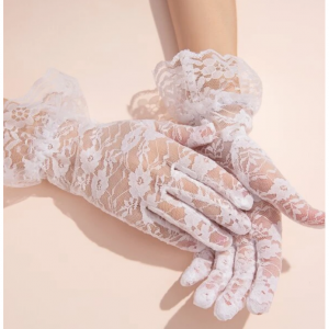 蕾丝手套一副