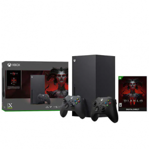 Costco - Xbox Series X主机+暗黑破坏神IV 套装，另赠一只手柄（共两只），现价$599.99 