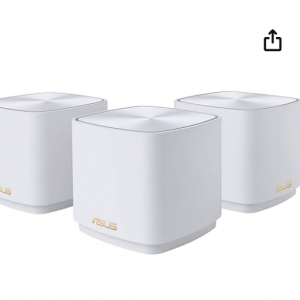 Amazon.com - ASUS ZenWiFi Mesh WiFi 6 路由器係統 3件套 ，4.4折