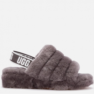 UGG Fluff Yeah Slide Sheepskin 女士毛毛鞋
