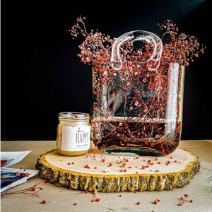 OLEEK 手提包造型玻璃花瓶 3色可选 @ Amazon