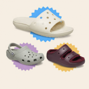 Crocs US 全場時尚洞洞鞋、泡芙鞋等多買多省 